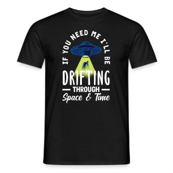 Drôle de cadeau extraterrestre extraterrestre - T-shirt homme - noir - Devant - AI Model Male 178 light (178cm)