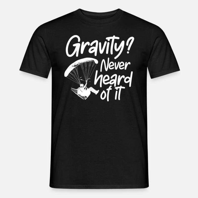 Paramotoring paramotoring - Men's T-Shirt - black