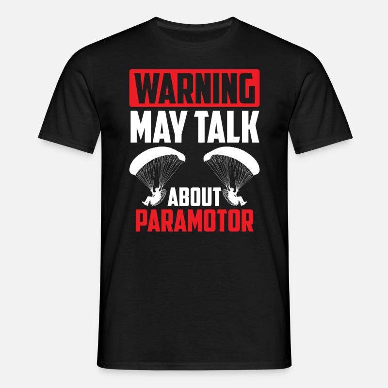 Paramoteur Paramoteur - T-shirt Homme - noir