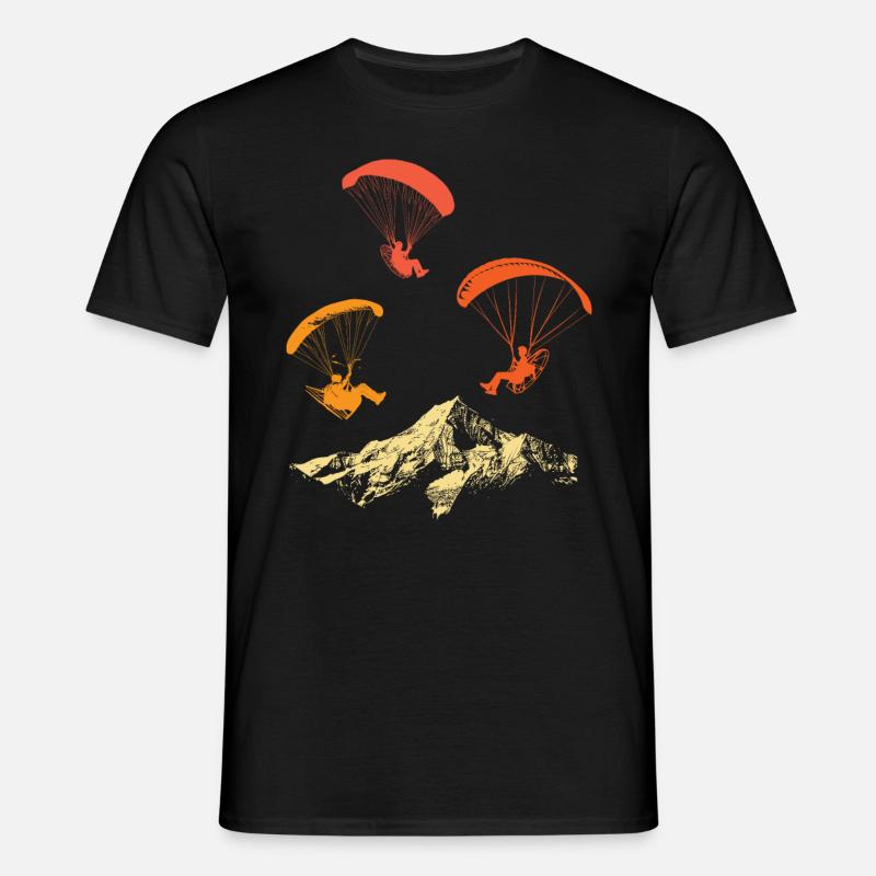 Paramoteur Paramoteur - T-shirt Homme - noir