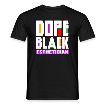 Hautpflege Kosmetikerin Kosmetik - Männer T-Shirt - Schwarz - Vorne - AI Model Male 178 light (178cm)