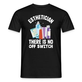 Hautpflege Kosmetikerin Kosmetik - Männer T-Shirt - Schwarz - Vorne - AI Model Male 178 light (178cm)