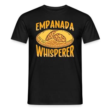 Mexican Venezuelan Empanada - Men's T-Shirt - black - Front - AI Model Male 178 light (178cm)
