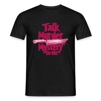 Murder Mystery Dinner plays the victim - Men's T-Shirt - black - Front - AI Model Male 178 light (178cm)