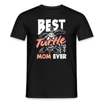 Tortue Tortue Mer Cadeau - T-shirt homme - noir - Devant - AI Model Male 178 light (178cm)