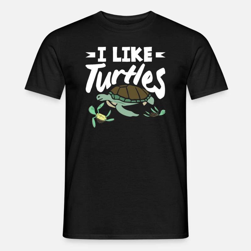 Turtle Sea Turtle Gift - Men's T-Shirt - black