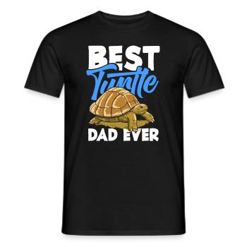 Tortue Tortue Mer Cadeau - T-shirt homme - noir - Devant - AI Model Male 178 light (178cm)