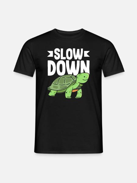 Turtle Sea Turtle Gift - Men's T-Shirt - black