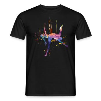 Athletics Athletics Games - Men's T-Shirt - black - Front - AI Model Male 178 light (178cm)