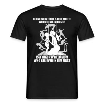 Athletics Athletics Games - Men's T-Shirt - black - Front - AI Model Male 178 light (178cm)