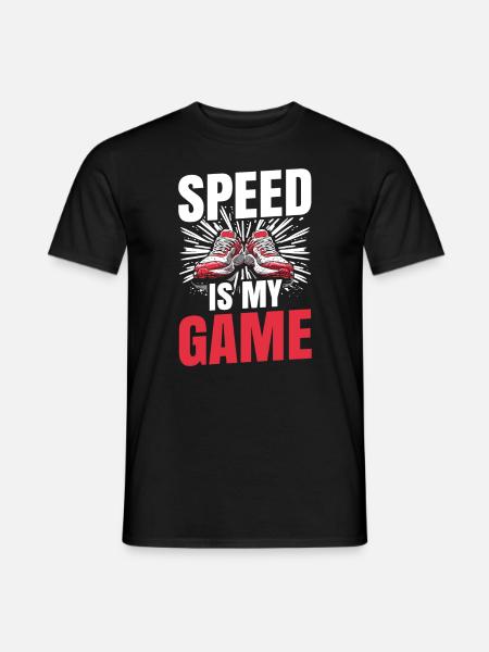 Leichtathletik Leichtathletikspiele - Männer T-Shirt - Schwarz