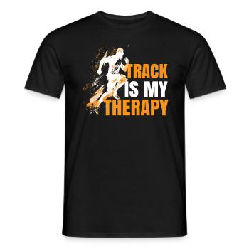 Athletics Athletics Games - Men's T-Shirt - black - Front - AI Model Male 178 light (178cm)