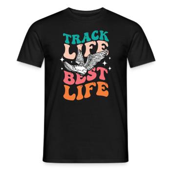 Athletics Athletics Games - Men's T-Shirt - black - Front - AI Model Male 178 light (178cm)