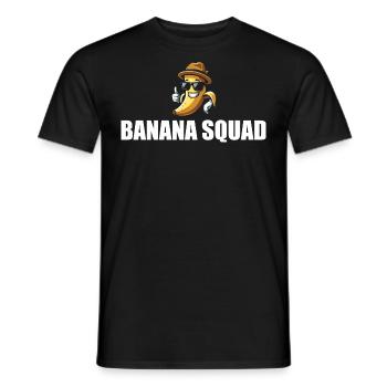Retro Banana Novelty Men Women Kids Funny Banana - T-shirt homme - noir - Devant - AI Model Male 178 light (178cm)