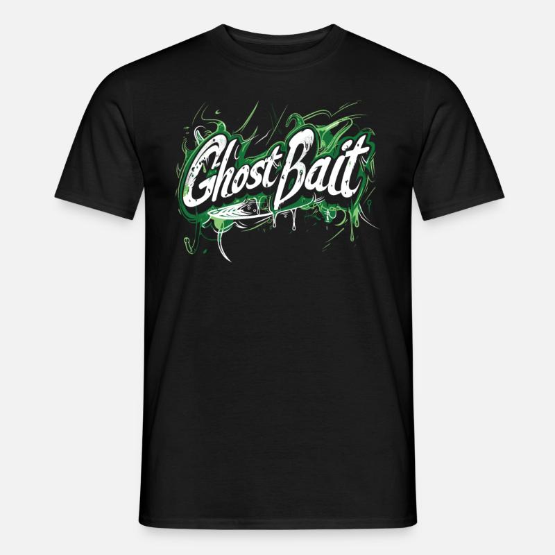 Ghost Bait Paranormal Ghost Hunter - Männer T-Shirt - Schwarz