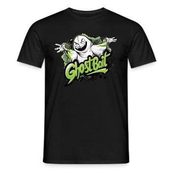 Appât fantôme Paranormal Chasseur de fantômes - T-shirt homme - noir - Devant - AI Model Male 178 light (178cm)