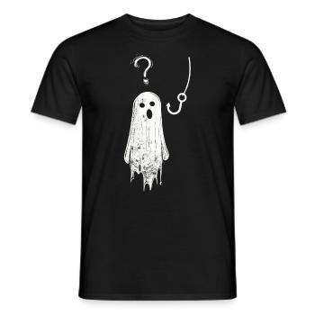Appât fantôme Paranormal Chasseur de fantômes - T-shirt homme - noir - Devant - AI Model Male 178 light (178cm)