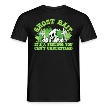 Ghost Bait Paranormal Ghost Hunter - Männer T-Shirt - Schwarz - Vorne - AI Model Male 178 light (178cm)