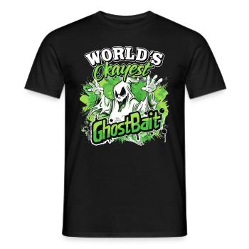 Appât fantôme Paranormal Chasseur de fantômes - T-shirt homme - noir - Devant - AI Model Male 178 light (178cm)