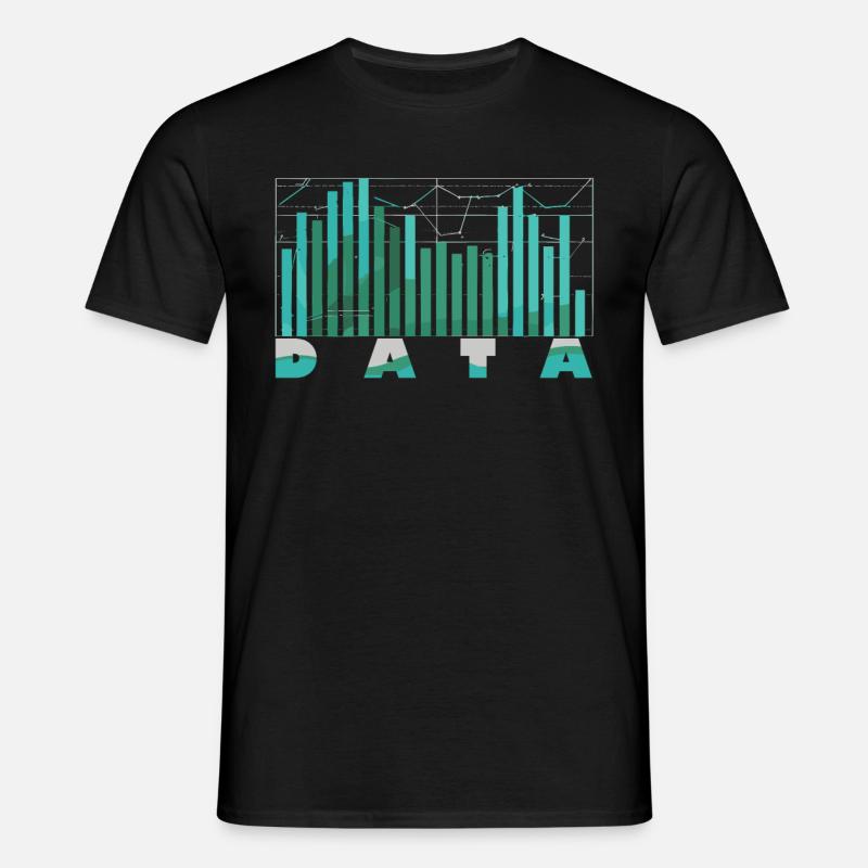 Behavioral Analyst Data Coding - Men's T-Shirt - black
