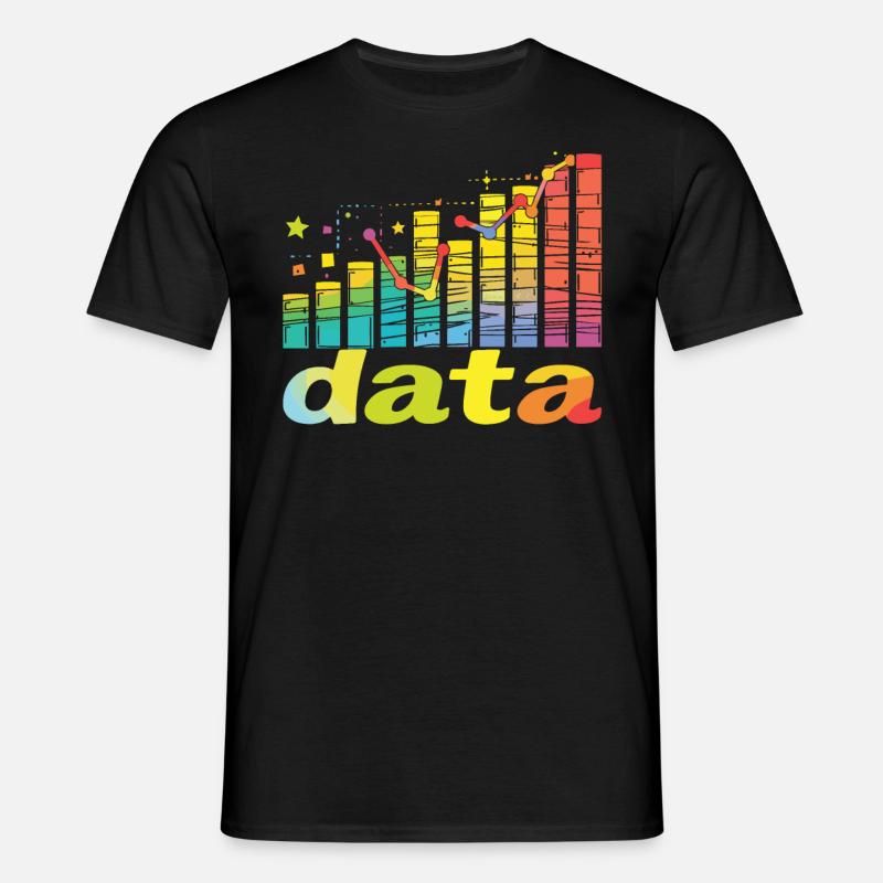 Behavioral Analyst Data Coding - Men's T-Shirt - black