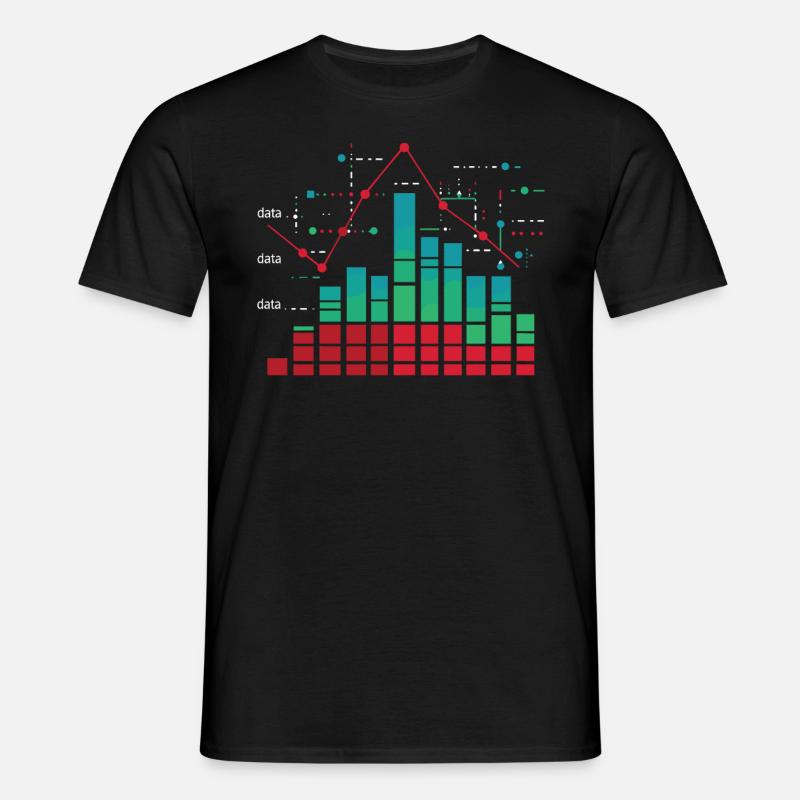 Behavioral Analyst Data Coding - Men's T-Shirt - black