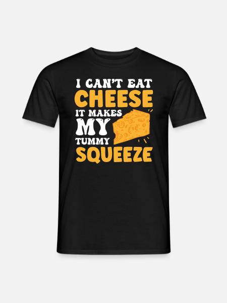 Laktosetolerant Oder Laktoseintolerant - Männer T-Shirt - Schwarz