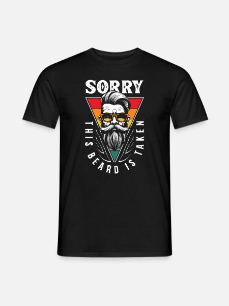 Bartpflege Bart Liebhaber Männer Bart - Männer T-Shirt - Schwarz