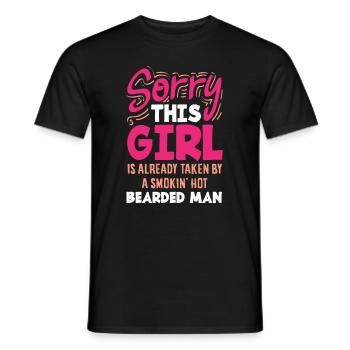 Bartpflege Bart Liebhaber Männer Bart - Männer T-Shirt - Schwarz - Vorne - AI Model Male 178 light (178cm)