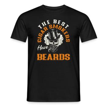 Bartpflege Bart Liebhaber Männer Bart - Männer T-Shirt - Schwarz - Vorne - AI Model Male 178 light (178cm)