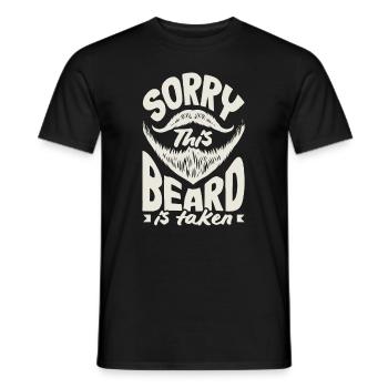 Bartpflege Bart Liebhaber Männer Bart - Männer T-Shirt - Schwarz - Vorne - AI Model Male 178 light (178cm)