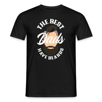 Bartpflege Bart Liebhaber Männer Bart - Männer T-Shirt - Schwarz - Vorne - AI Model Male 178 light (178cm)