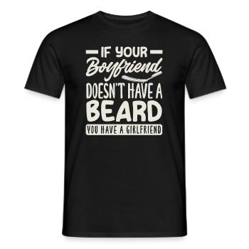 Bartpflege Bart Liebhaber Männer Bart - Männer T-Shirt - Schwarz - Vorne - AI Model Male 178 light (178cm)
