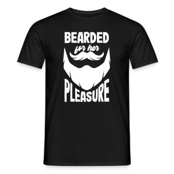 Bartpflege Bart Liebhaber Männer Bart - Männer T-Shirt - Schwarz - Vorne - AI Model Male 178 light (178cm)