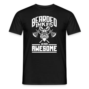 Bartpflege Bart Liebhaber Männer Bart - Männer T-Shirt - Schwarz - Vorne - AI Model Male 178 light (178cm)