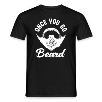 Bartpflege Bart Liebhaber Männer Bart - Männer T-Shirt - Schwarz - Vorne - AI Model Male 178 light (178cm)
