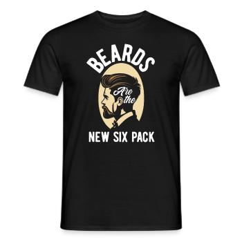 Bartpflege Bart Liebhaber Männer Bart - Männer T-Shirt - Schwarz - Vorne - AI Model Male 178 light (178cm)