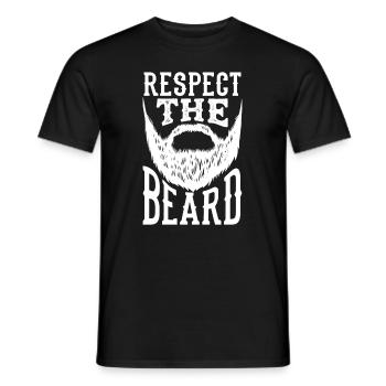 Bartpflege Bart Liebhaber Männer Bart - Männer T-Shirt - Schwarz - Vorne - AI Model Male 178 light (178cm)