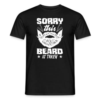 Bartpflege Bart Liebhaber Männer Bart - Männer T-Shirt - Schwarz - Vorne - AI Model Male 178 light (178cm)