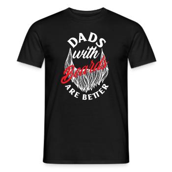 Bartpflege Bart Liebhaber Männer Bart - Männer T-Shirt - Schwarz - Vorne - AI Model Male 178 light (178cm)