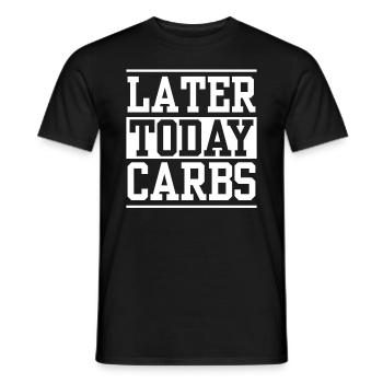 Intermittent fasting Weight loss - Men's T-Shirt - black - Front - AI Model Male 178 light (178cm)