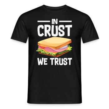 Sandwich Day Snack Celebration Sandwich - Men's T-Shirt - black - Front - AI Model Male 178 light (178cm)