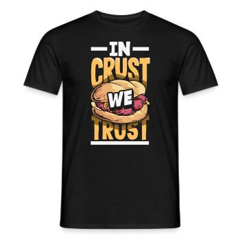 Sandwich Day Snack Celebration Sandwich - Men's T-Shirt - black - Front - AI Model Male 178 light (178cm)