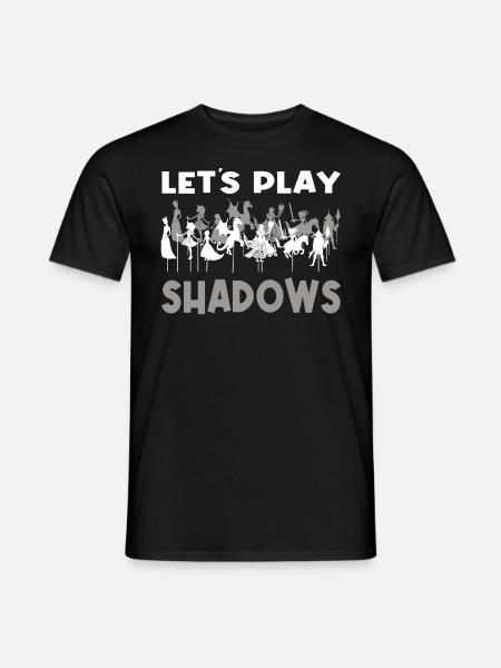 Handschattenpuppenspiel Puppen - Männer T-Shirt - Schwarz