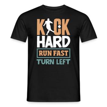 Légende du joueur de kickball - T-shirt homme - noir - Devant - AI Model Male 178 light (178cm)
