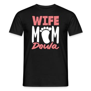 Doula Geschenk Doula Doulas - Männer T-Shirt - Schwarz - Vorne - AI Model Male 178 light (178cm)