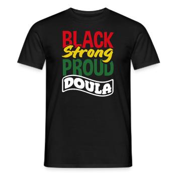 Doula Geschenk Doula Doulas - Männer T-Shirt - Schwarz - Vorne - AI Model Male 178 light (178cm)