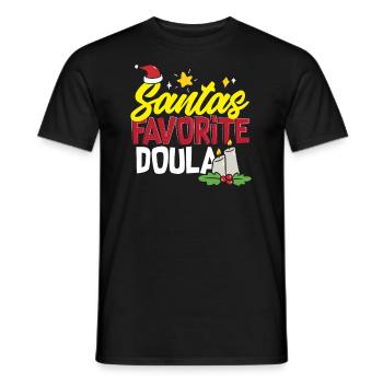 Doula Geschenk Doula Doulas - Männer T-Shirt - Schwarz - Vorne - AI Model Male 178 light (178cm)