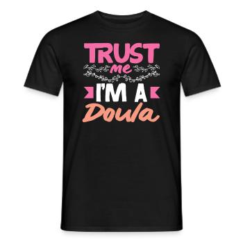 Doula Geschenk Doula Doulas - Männer T-Shirt - Schwarz - Vorne - AI Model Male 178 light (178cm)