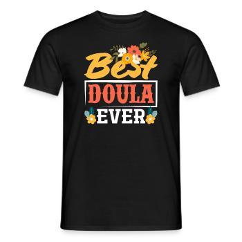 Doula Geschenk Doula Doulas - Männer T-Shirt - Schwarz - Vorne - AI Model Male 178 light (178cm)